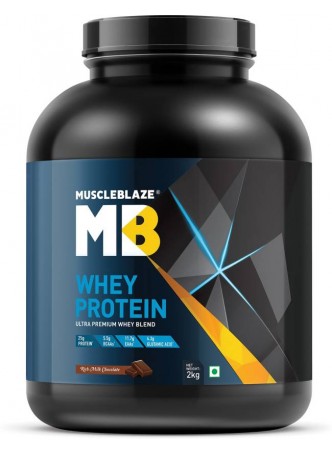 MuscleBlaze Whey Protein, 4.4 lb